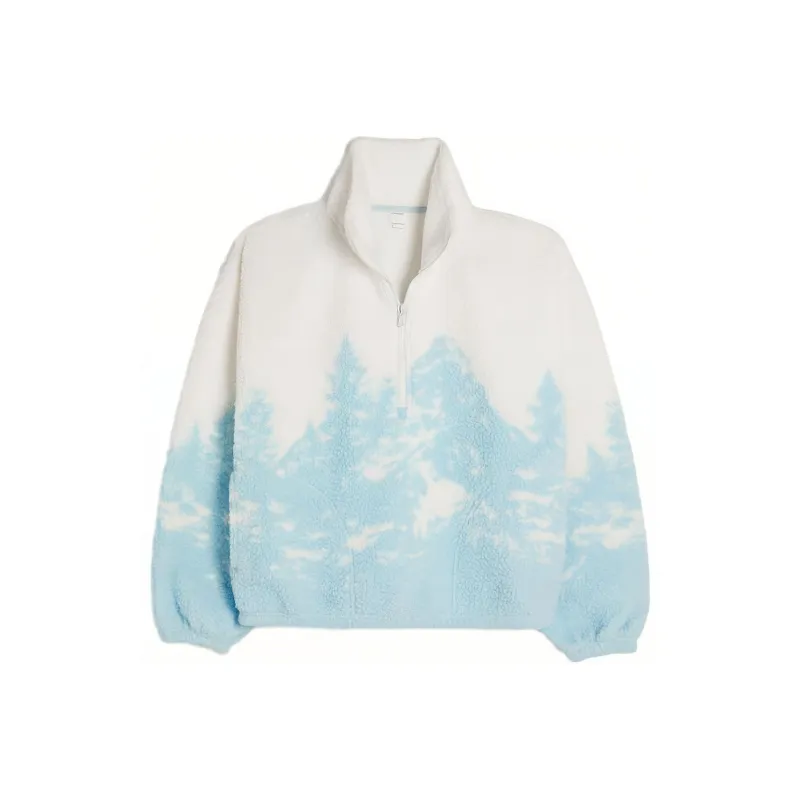 Hollister Knitwear Women's Light Blue Print-0