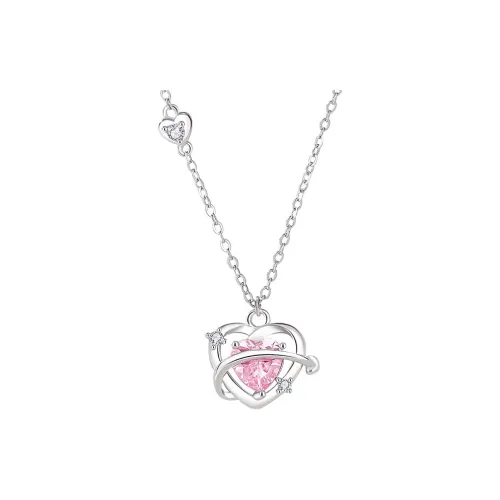 Royal Dragon Mirror S925 Silver Necklaces Women's