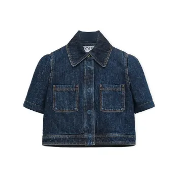 LOEWE Reproportioned Jacket 'Raw Denim'