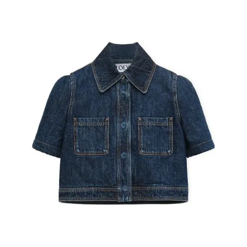 LOEWE Reproportioned Jacket 'Raw Denim'