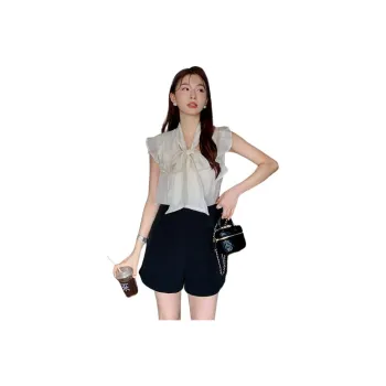 ETSE Chiffon Shirts Women's White