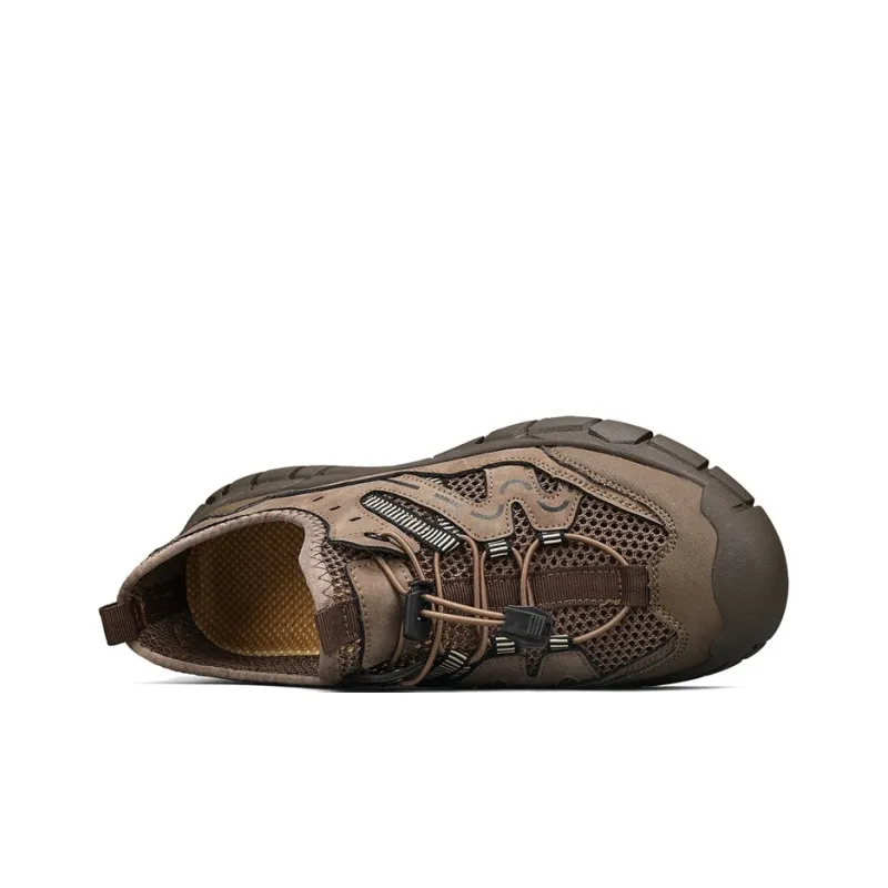 AMICNIEGD Slip Resistant, Abrasion Resistant, Lightweight Low Top Casual Shoes Men's-2