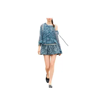 CHANEL Shirts Women's Blue