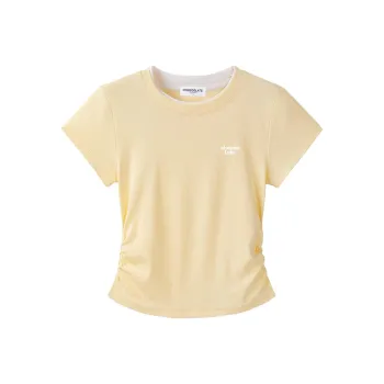  CHOCOOLATE T Shirt Women's Light Yellow