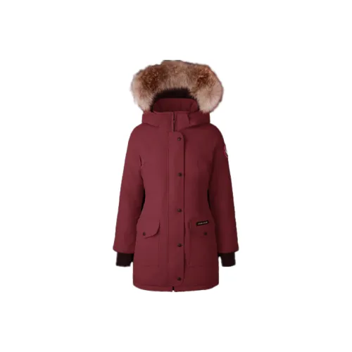 Canada Goose Trillium Down Jackets Women's Deep Red
