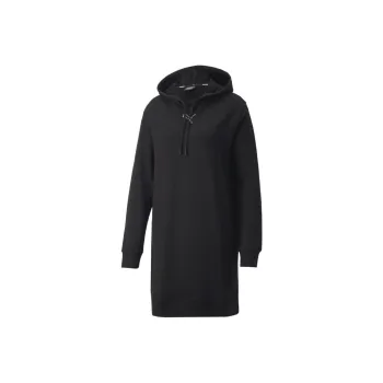 PUMA HER Hooded Dress TR Sweatshirt Women's Black