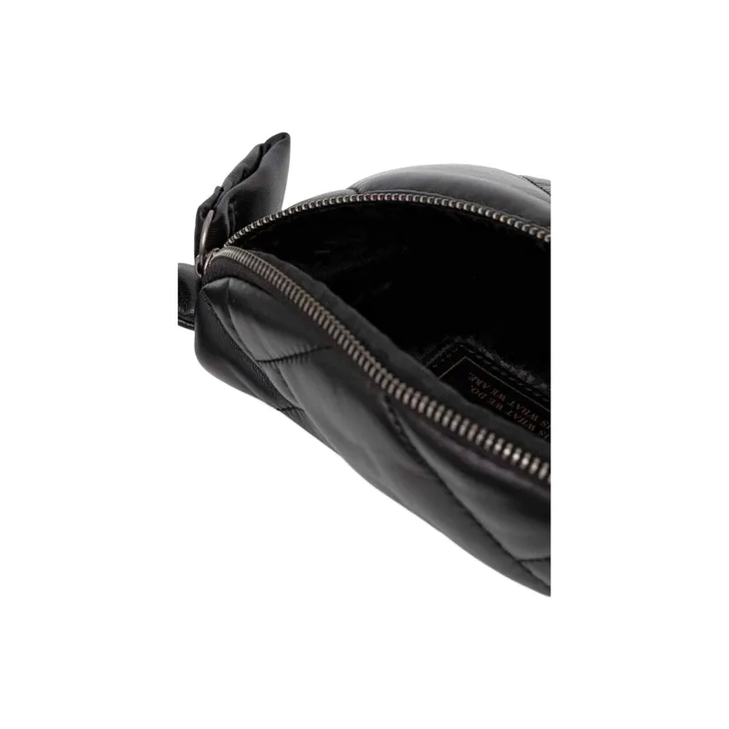 Kurt Geiger London Kensington Leather Fanny Pack Small Size Women's Black-3