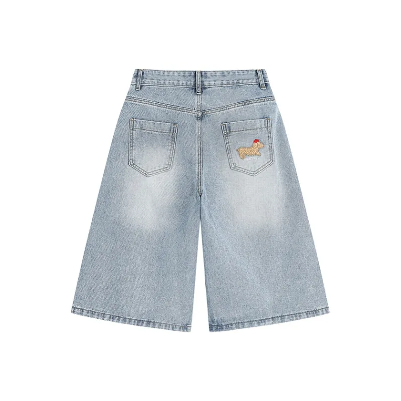 BEAR UNION Denim Shorts Unisex-2