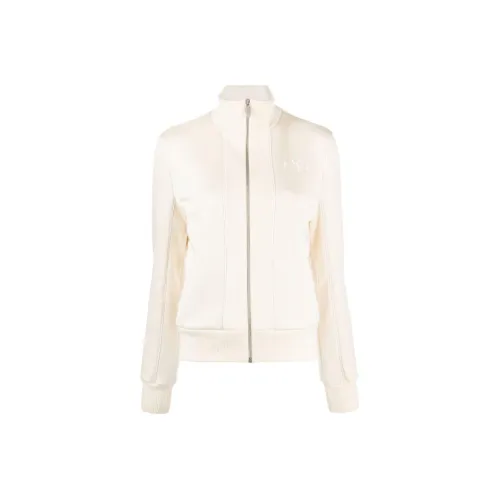 OFF WHITE Logo embroidered Zip up Jacket