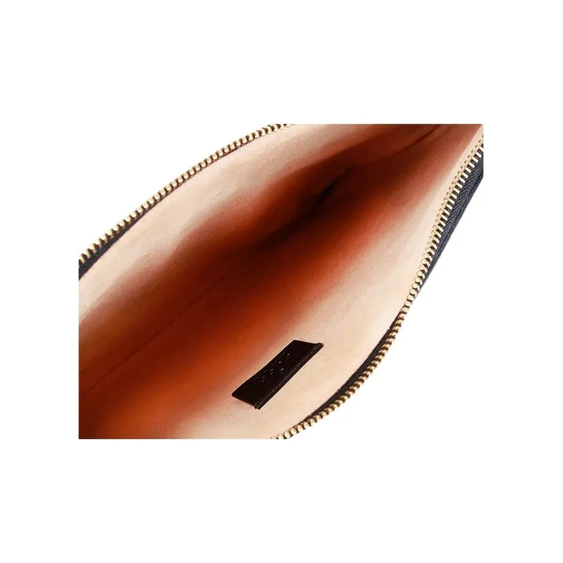 GUCCI Ophidia Calfskin Clutch Men's Black-5