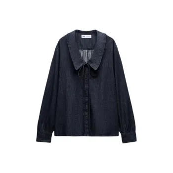 ZARA Trf Shirts Women's Indigo
