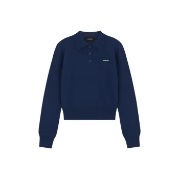 WE11DONE Polo Shirt Women's Navy