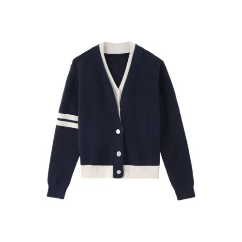 IHIMI Knitwear Women's Navy Blue