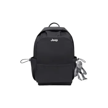 Jeep Nylon Backpack Regular Unisex Black/Blue/Green/Ecru