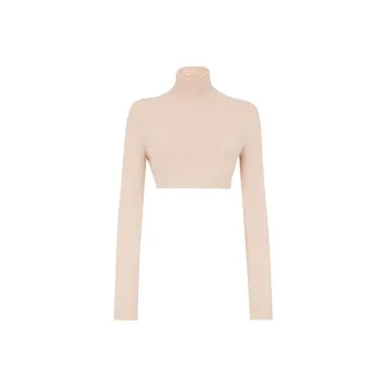 FENDI FW21 Slim Fit Sweater Women's Pink