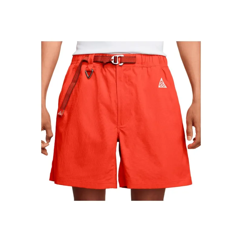 Nike Casual Shorts Men's Orange Red-0