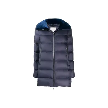 Moncler Down Jackets Women's Dark Blue