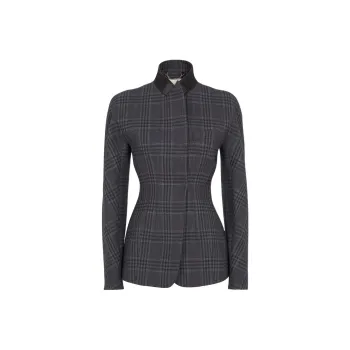 FENDI Checked Tailored Blazer