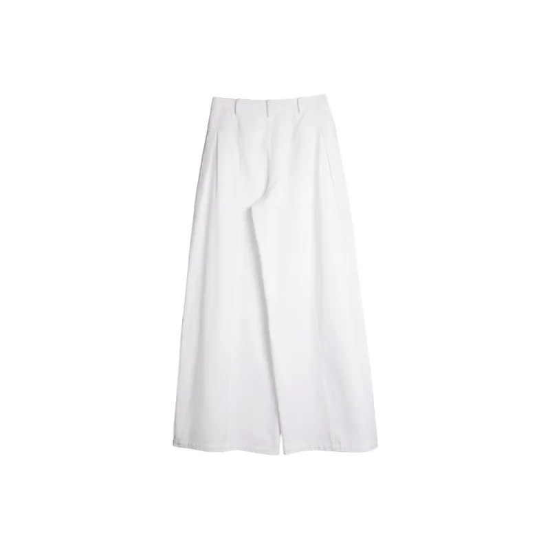 ELLE Casual Pants Women's White-1