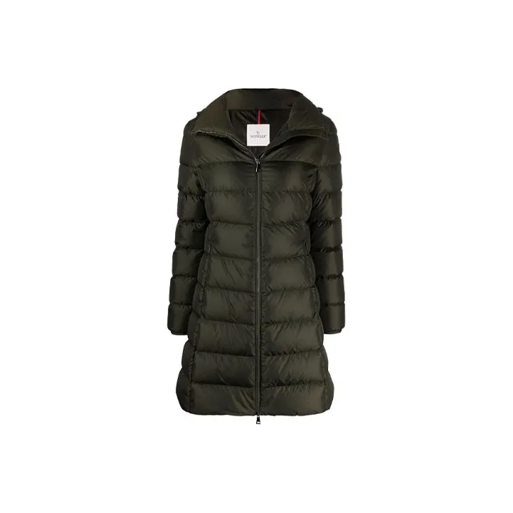Moncler Gie Series Down Jackets Women's Olive Green-0
