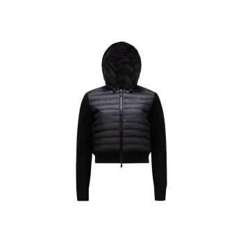 Moncler Padded Zip Up Hoodie