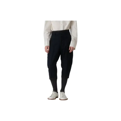 Christopher Nemeth SS25 Casual Pants Men's Marine Blue