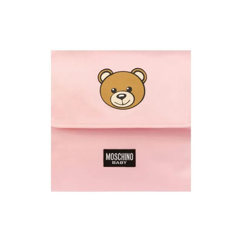 MOSCHINO Cotton Shoulder Bag Women's Pink-1