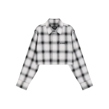 WE11DONE FW24 Shirt Women's Black