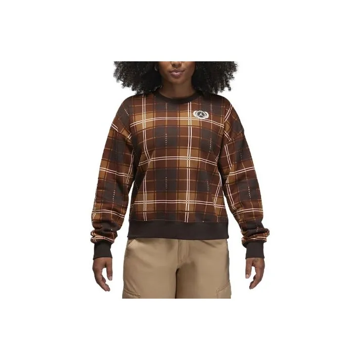 Jordan Brooklyn Brooklyn Sweatshirt Women's Brown-0