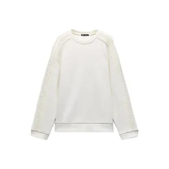 ZARA Sweatshirts Women's Soft Nude