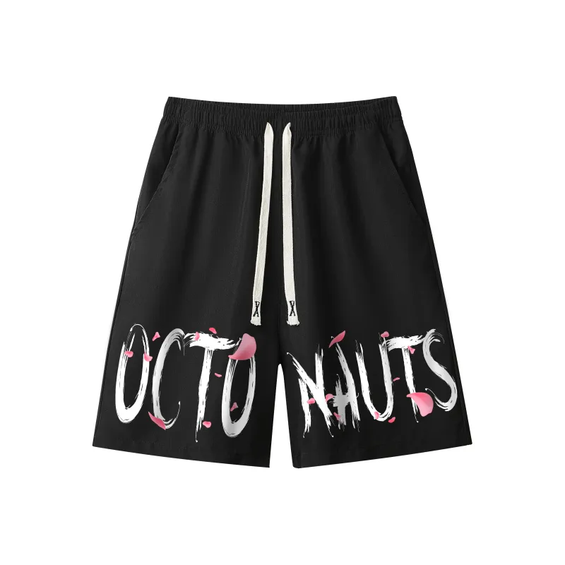 Small Columns Under The Sea Casual Shorts Unisex-0