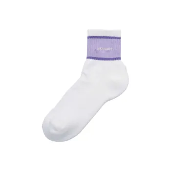 Columbia Public River Medupines Ankle Socks Unisex 1 Pack White Purple