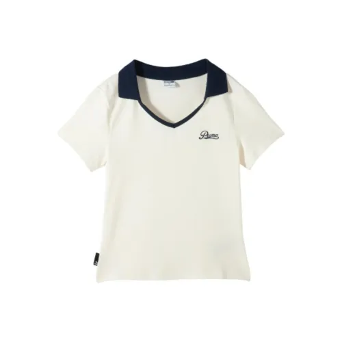 PUMA Polo Shirts Women's White