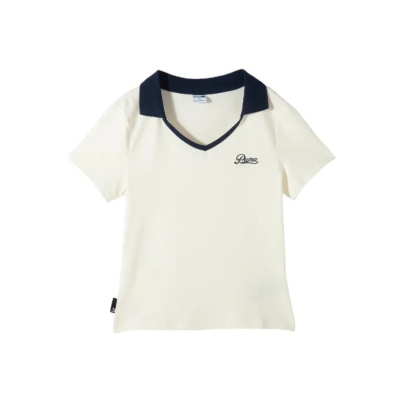 PUMA Polo Shirts Women's White-0