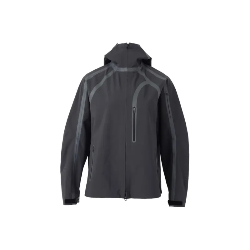 UPON PRO Waterproof And Windproof Windbreaker Jacket Women's Dark Gray-0