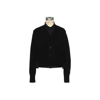 Sacai Barneys New York Silver Seat Flagship Store 20th Anniversary Commemoration Series Shirts Women's Black