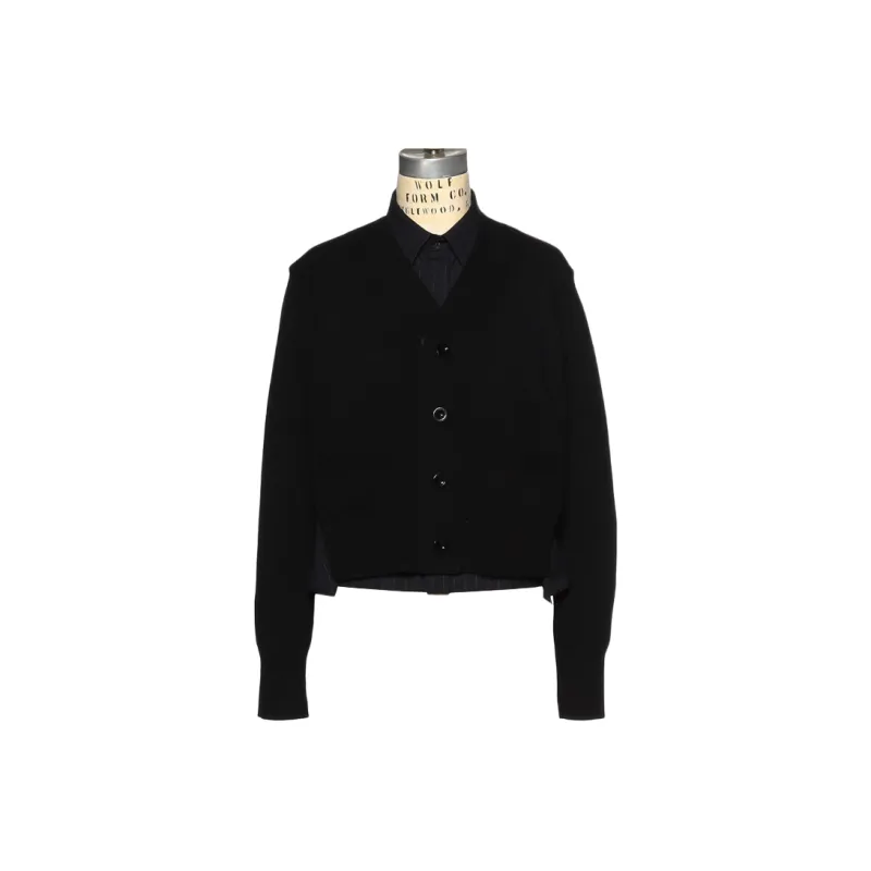 Sacai Barneys New York Silver Seat Flagship Store 20th Anniversary Commemoration Series Shirts Women's Black-0