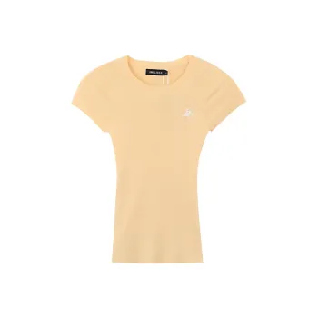 INSLIISA T Shirt Women's Yellow