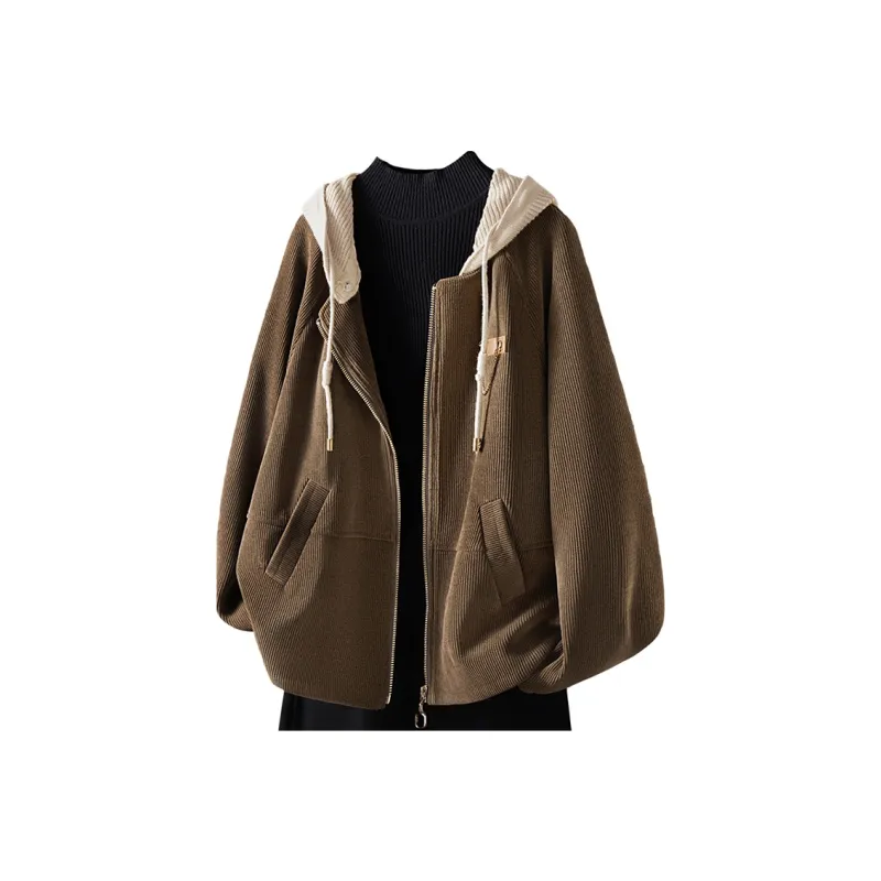 Cypress House Jackets & Coats Women's Dark Coffee-0