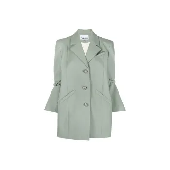 GANNI Jackets Women's Green