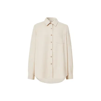 Hopeshow Shirts Women's Beige 010