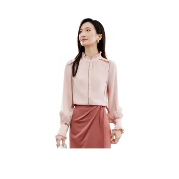 SENTUBILA Shirt Women's Soft Pink
