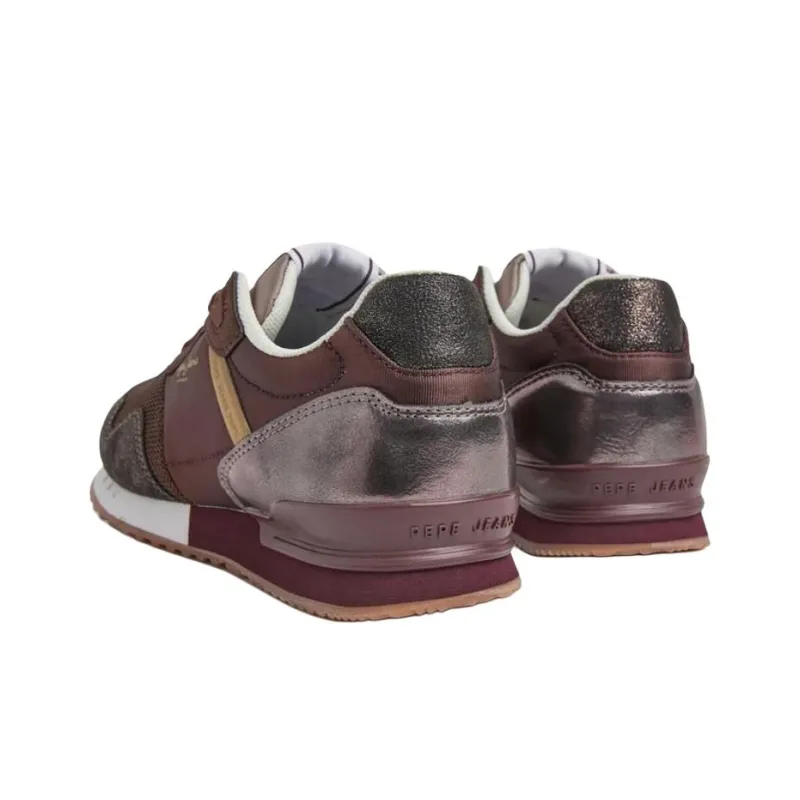 Pepe Jeans Abrasion Resistant Low Top Casual Shoes Women's Brown-3