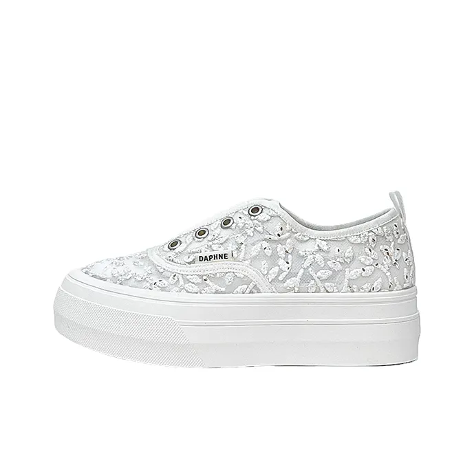 DAPHNE Anti Slip Wear Resistant Low Top Skateboard Shoes Women's-4