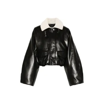 NANUSHKA Hollie Cropped Down Jacket