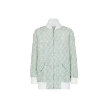 FENDI Jackets & Coats Women's Green