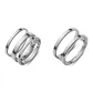 Starlight Silver[Double Ring+Triple Ring]