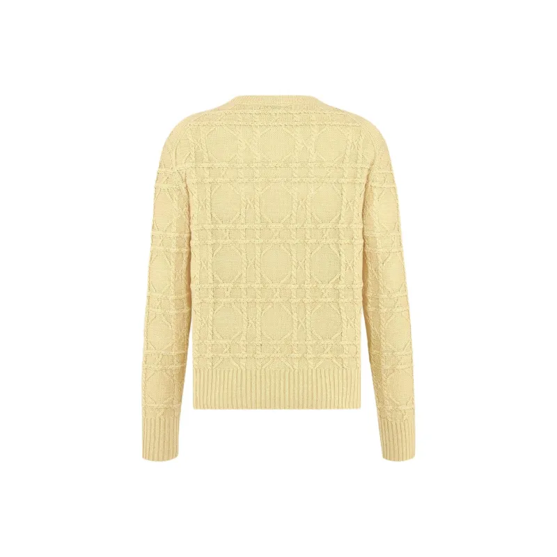 DIOR Cashmere Sweater Men's Yellow-1