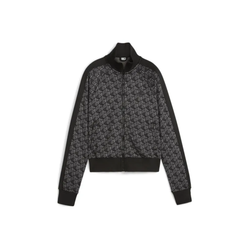 PUMA T7 AOP Track Jacket Jackets Coats Women's Black-0