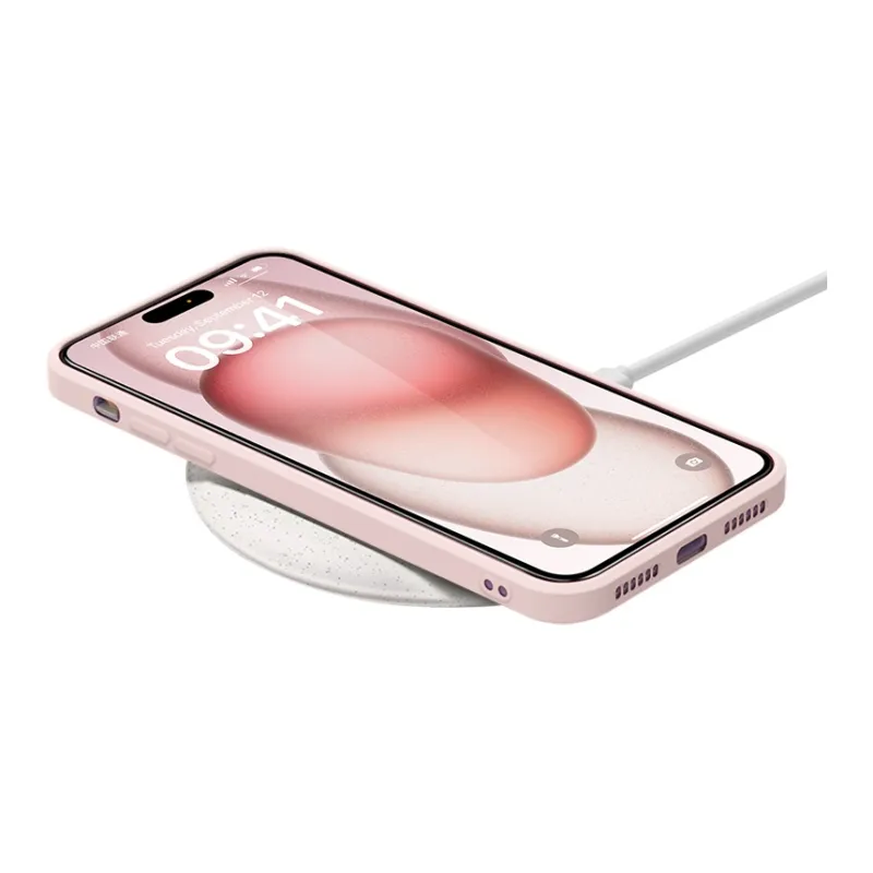 I Create My Art Silicone Material Gradient Heart Phone Cases Compatibility Apple IPhone 16/15/14/Plus/13/12/11/Pro/Max-1